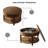 Round Coffee Table With Storage-1322393430