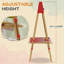 Ezra Isabelle & Max Kids Easel 3 in 1 Double Sided Height Adjustable Natural Wood