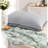 Elegant 7 Piece Grey Bedding Sets, Polyester, Sophisticated Style For Home