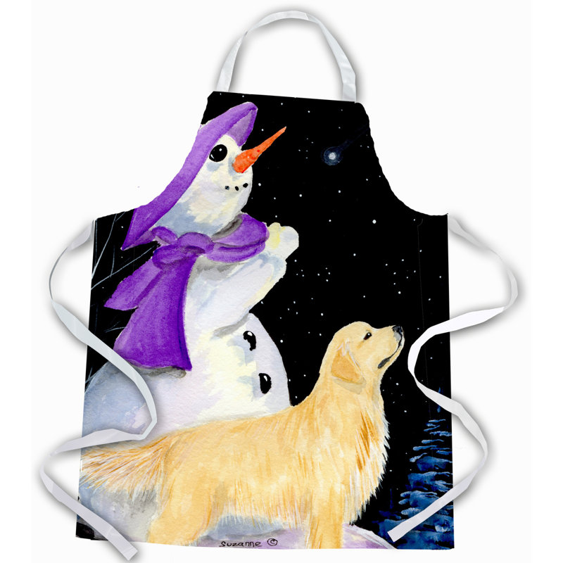 Christmas No Pattern Bib Apron