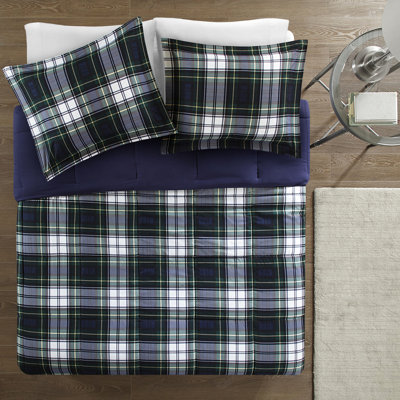 3m Comforter With Microbial Shell, Navy Ultra Soft Mini , Solid Reverse