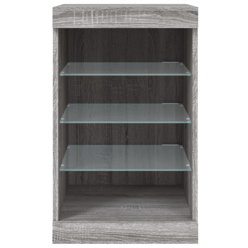 Basima 41cm Sideboard, Grey Sonoma