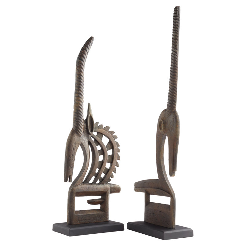 Springbok Chi Wara Handmade Figurines & Sculptures