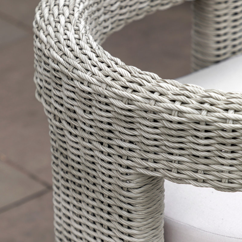 Hayley Outdoor Wicker Chair in Natural