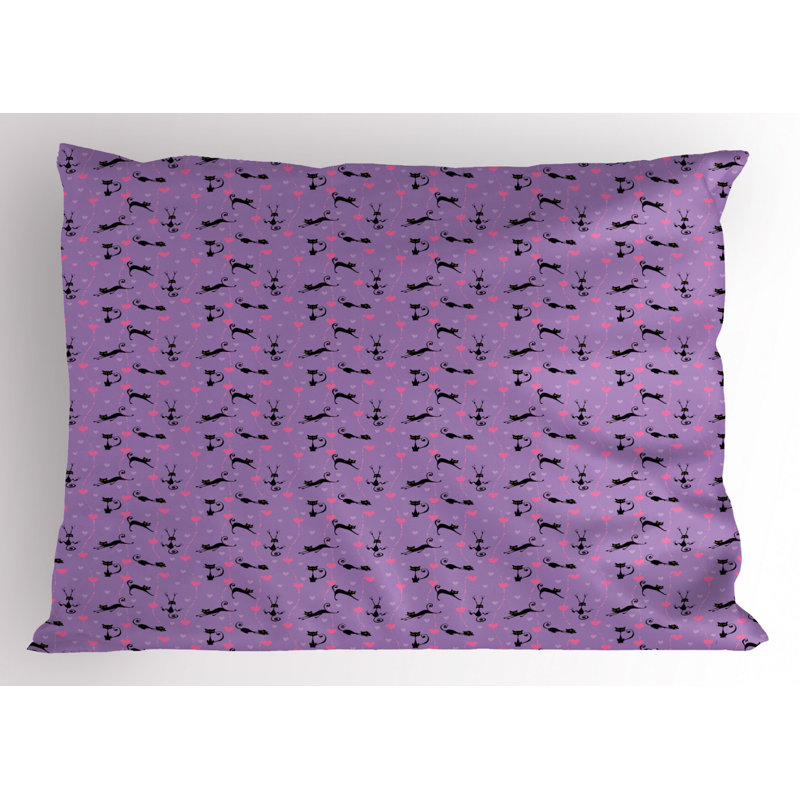 Funky Polyester Sham Set, Twin