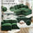 112" Chenille Oversized Cloud Couch - L-Shaped Modular Sleeper with Ottoman & Memory Foam for Living Room - Modern Grey Comfort-168915172