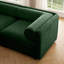 Élégant canapé 2 places en chenille avec repose-pieds-1166200215