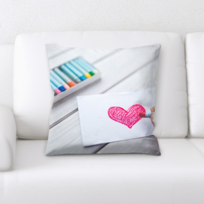 Coussin décoratif cardiaque Alanna