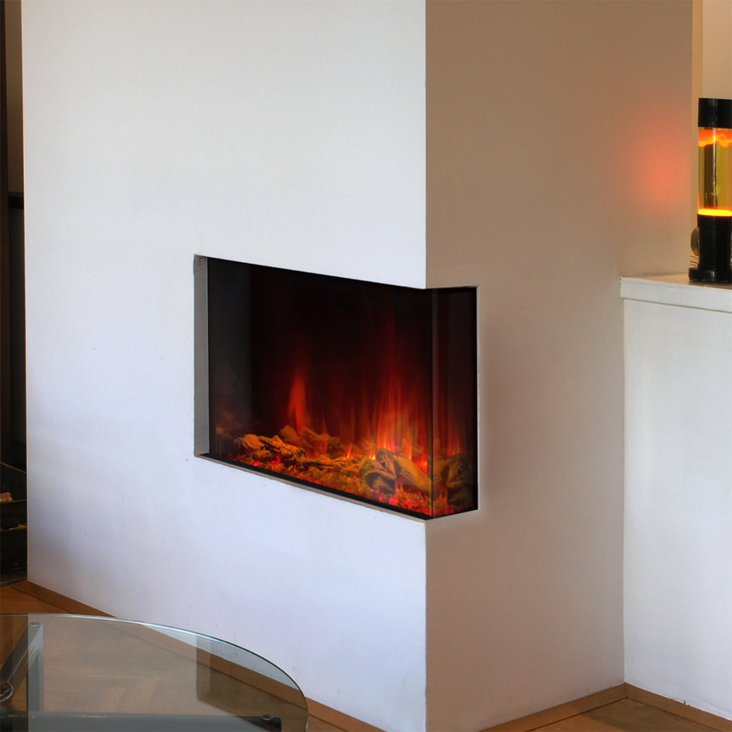 Dynasty Melody Series Multisided Smart Electric Fireplaces Wayfair