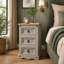 Moresby 35cm W Solid Wood Bedside Table