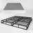  Ndayisenga 5 Inch Metal Box Spring, Basics Mattress Foundation, Heavy Duty Steel Slat Bed Frame, Easy Assembly, King Size-1111706424-1075426782