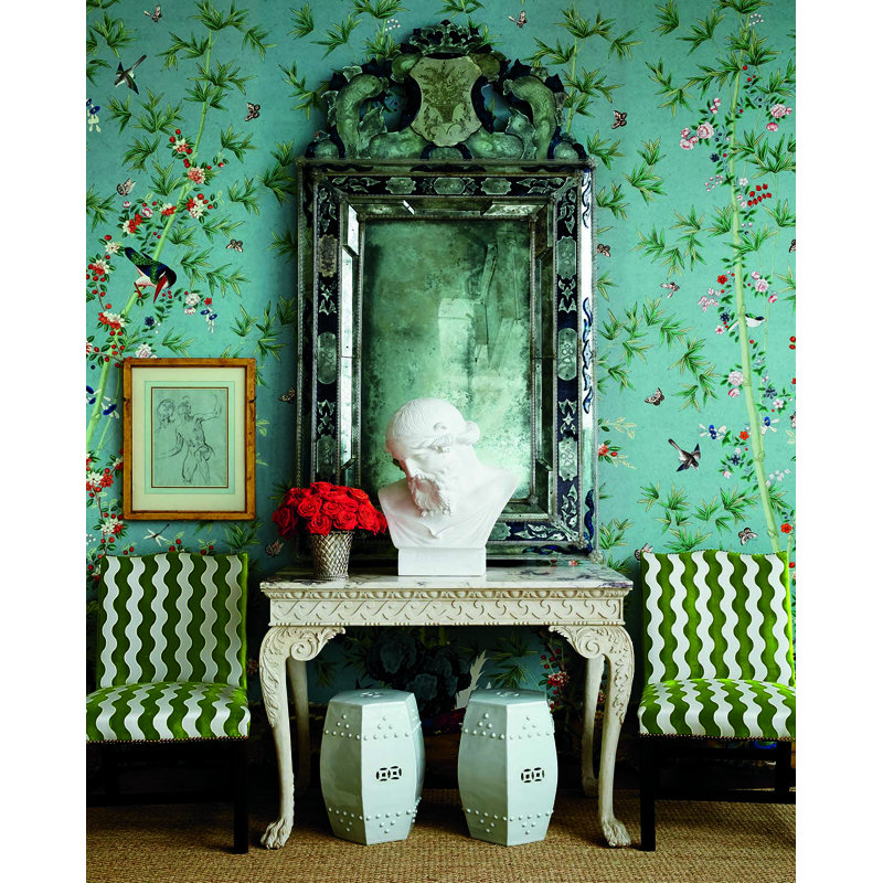 Schumacher x Miles Redd Brighton Pavilion Panel, Yellow