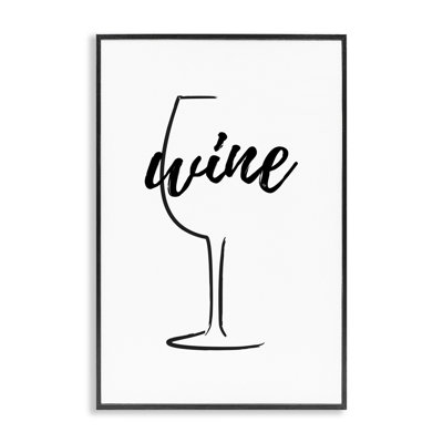 «Minimal Wine Glass Art» par Martina Pavlova