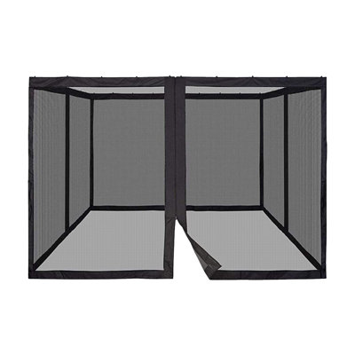 The screen Mosquito Netting With 4 Side Zipper For Universal Outdoor Up Tent,DIY Curtain Style Screen Walls (Only Mosquito Net)