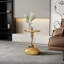 Table d'appoint moderne avec base lestée, finition résistante aux égratignures et nano-enduite - Table d'appoint polyvalente pour le salon, la chambre à coucher, le balcon-1726503909