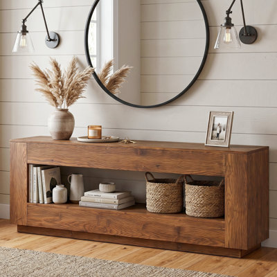 70.86cm Solid Wood Console Table