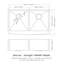 Évier de cuisine à double cuve (50/50) - 33 po x 20 po x 9 po en acier inoxydable avec tablier frontal en acier inoxydable de calibre 18 et deux cuves profondes de 9 po