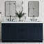 ARIEL Kelly 73 Double Sink Bathroom Vanity with Italian Carrara Marble Top-2082203487