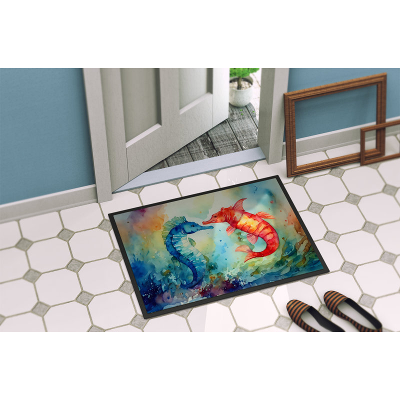 Prabha Non-Slip Doormat, 24" W x 36" L