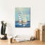 Art mural sur toile Breakwater Bay «Summer Regatta 3 Stripes» par Julia Purinton-906073399