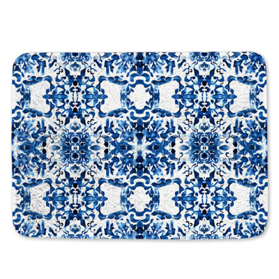 Darlie Microfiber / Microsuede Non-Slip Bath Mat