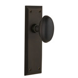 New York Plate with Homestead Door Knob
