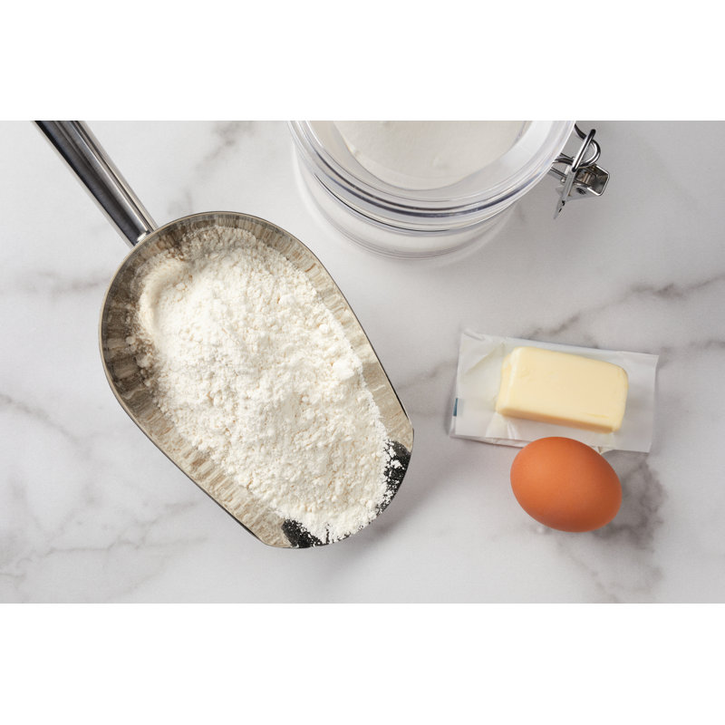 Cuillère à glace en acier inoxydable - Scooper multi-usage en métal - Accessoires de bar - 16 oz