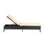 Chaise longue inclinable avec coussin Estelline