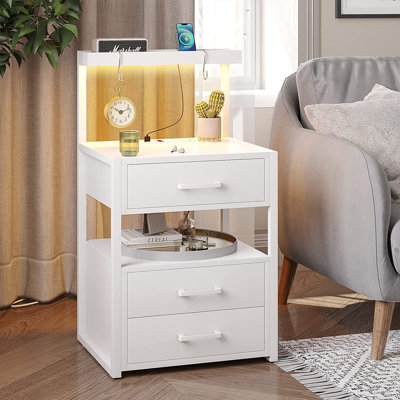 Binita 3 - Drawer Nightstand
