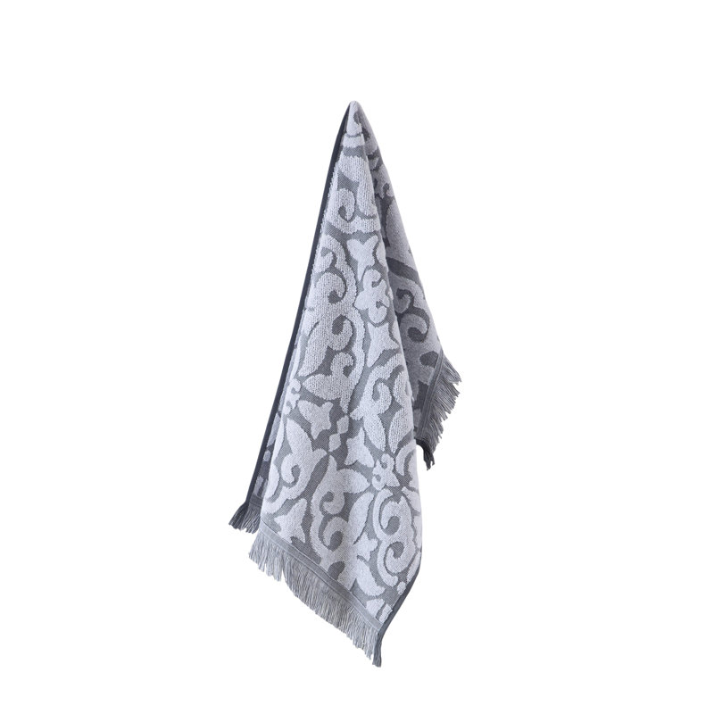 Salinas Turkish Cotton Hand Towel, Gray