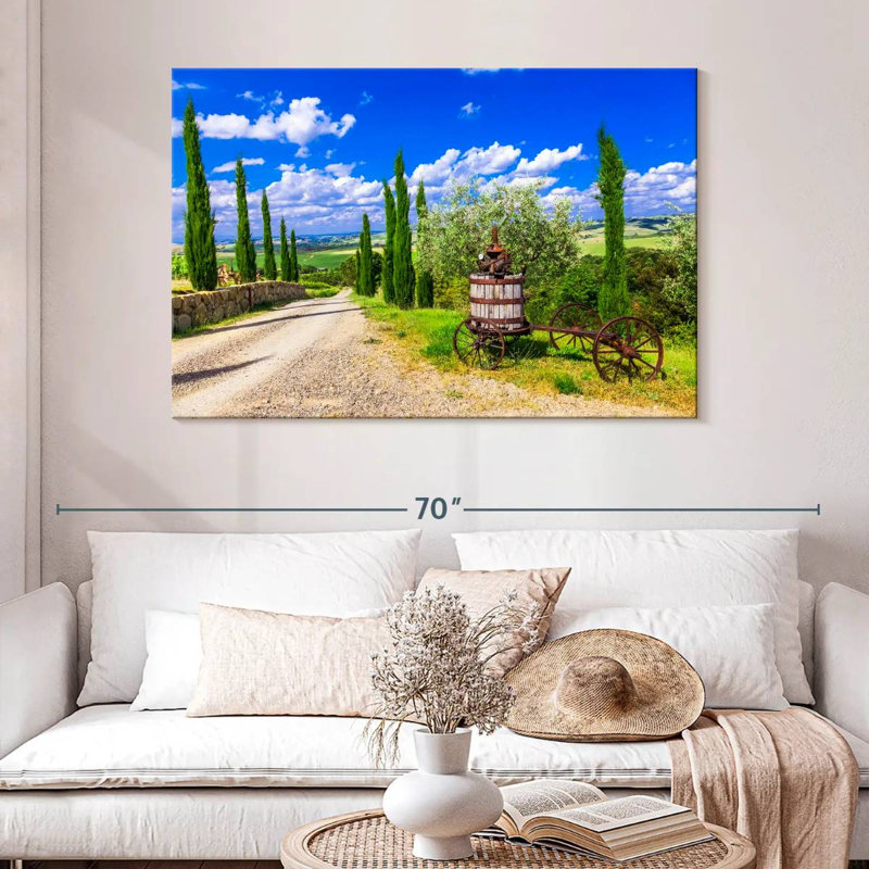 Nicci Tuscany Countryside, 32" H x 48" W