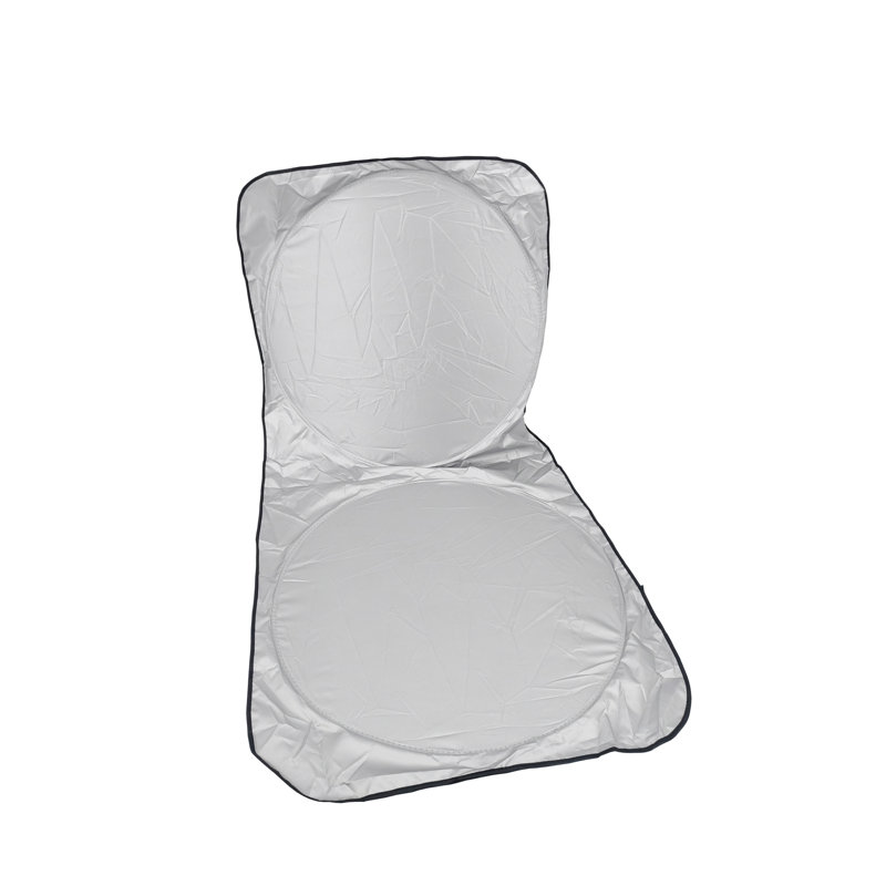 59X28" Small Car Windshield Sun Shade Cover Deflector - Blocks UV Rays Sun Visor Protector, Sunshade To Keep Your Vehicle Cool - Compact Small Car