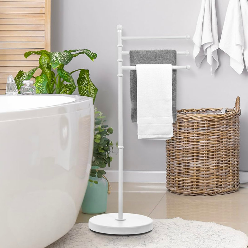 Porte-serviettes 40 po, Blanc