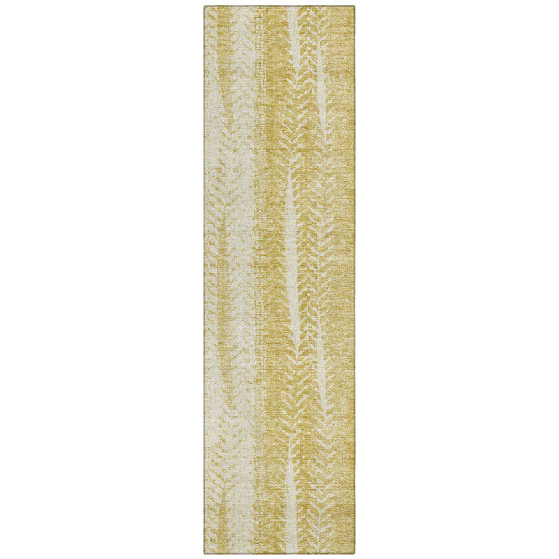 Besima Washable Abstract Indoor / Outdoor Rug, Runner 2'3" x 7'6"