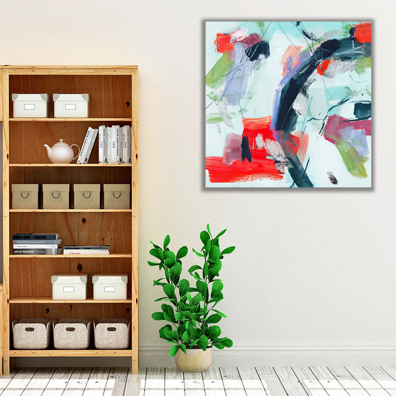 Hot Summer Sky II - Canvas Print Wall Art, 12" H x 12" W