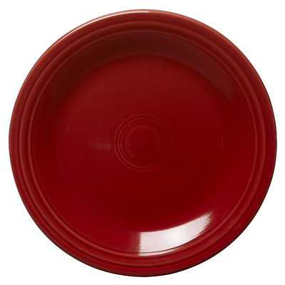 Assiette plate de 10 1/2 po avec rebord classique Fiesta Dinnerware