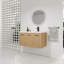 Freestanding Standard Single Vanity Bathroom Vanity With Ceramic Top-1195071418