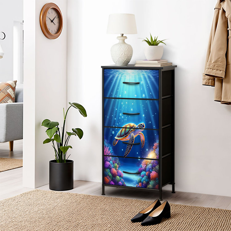 Commode pour commode de chambre à coucher pour garde-robe Starlit Bubble Sea