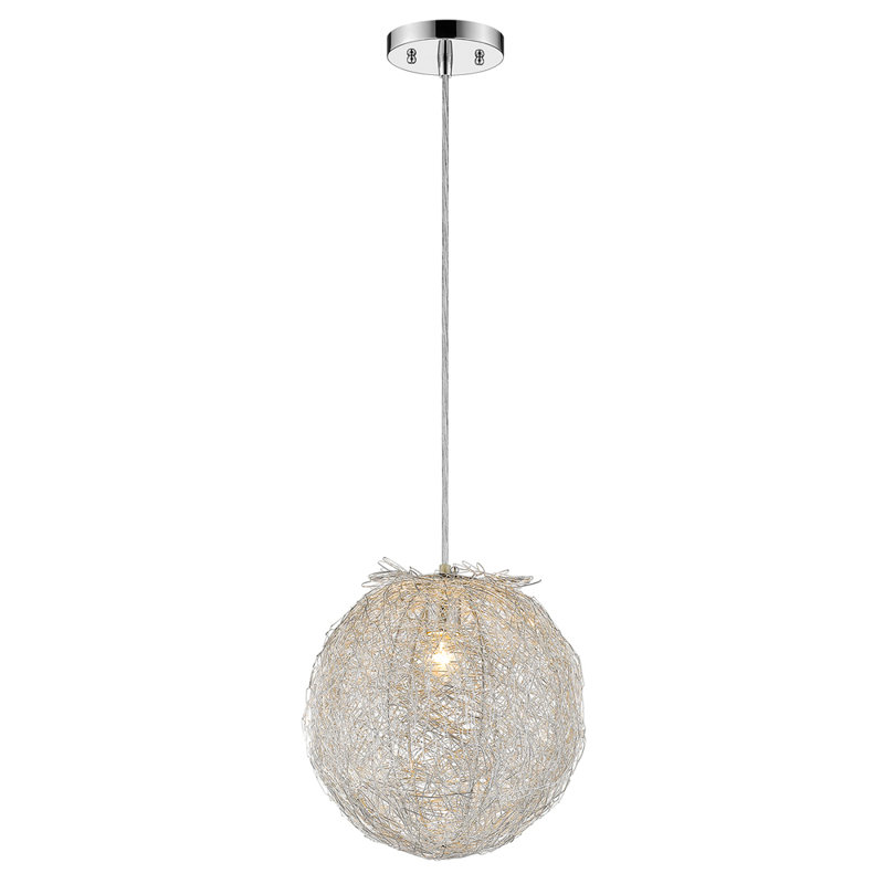 Luminaire suspendu en cristal 1 lumière Tol, H 152,75 po x l 8 po x P 8 po