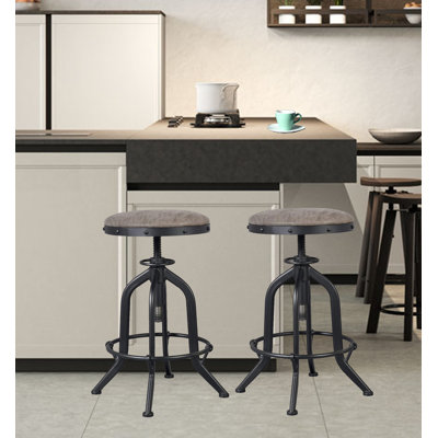 Tabouret pivotant à hauteur réglable Jawane