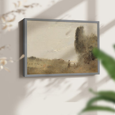 Paysages rétro-CDLxxxix - reproduction encadrée - réversible