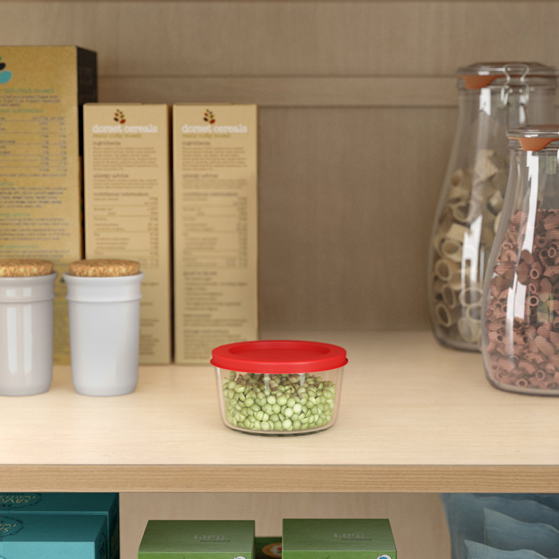 Dirce 8oz. Glass Food Storage Container