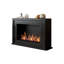 Foyer autoportant en bois massif noir-2070116338-2070116337