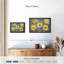 Coquelicots jaunes, reproduction sur toile-102354607