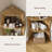 6-Tier Modern Farmhouse Corner Bookshelf With Wavy Side Design For Living Room & Bedroom-145118200