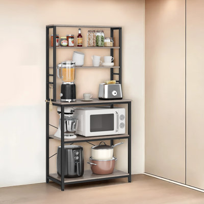 Steel Standard Baker's Rack with Microwave Compatibility