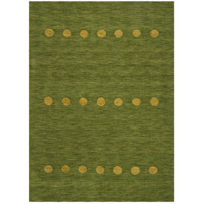 Pixley Hand Loomed Wool Polka Dots Rug