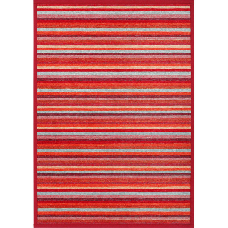 Ragusa Striped Hand Woven Area Rug, Rectangle 100 x 160cm