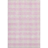 Premium Machine Washable Prisco Pink Rug