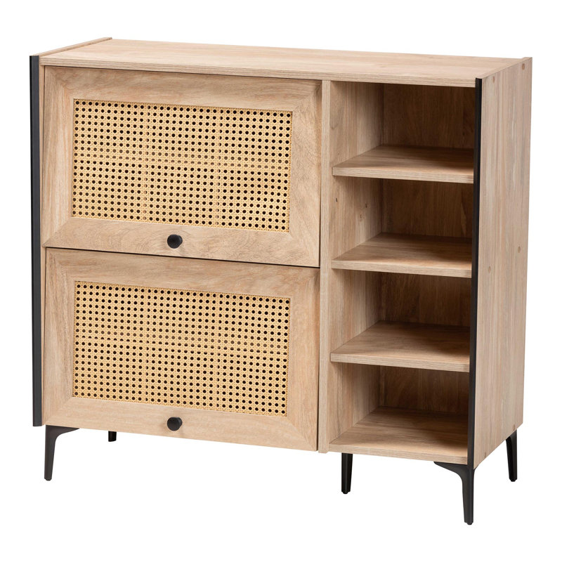 Armoire à chaussures Baxton Studio Malcolm
